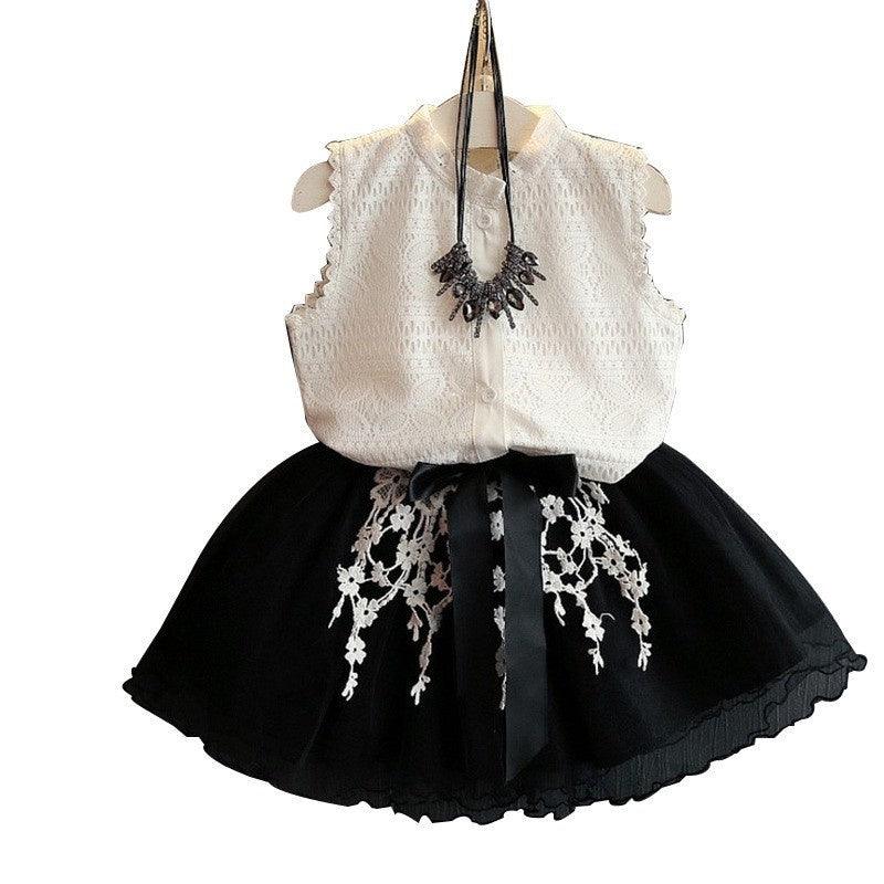 Kids Baby Girls Clothing Sets Summer TShirts Skirt Clothes - Hipster Collections
