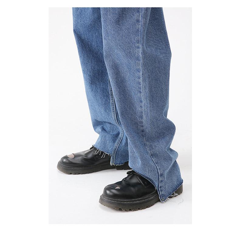 Simple Retro Casual Jeans Irregular - Hipster Collections