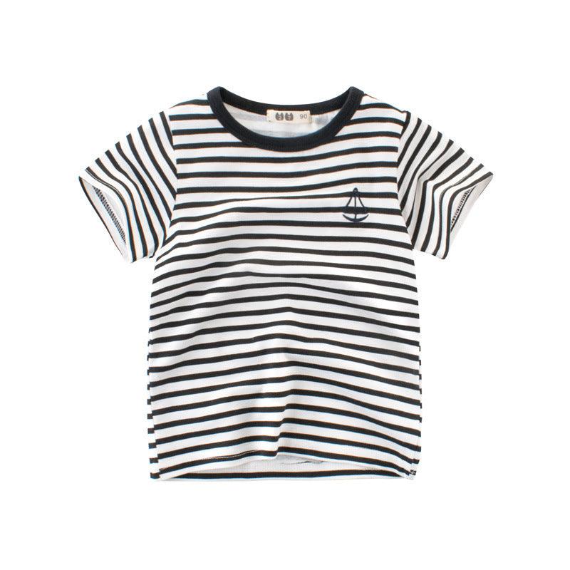 Boys' Cotton Kids Striped T-Shirt - Hipster Collections