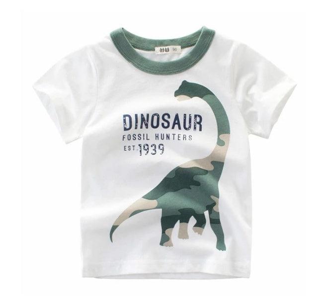 Children's Wear Summer New Korean Children's Boys Cotton T-shirt Men's Treasure In Children's Short Sleeves - Hipster Collections