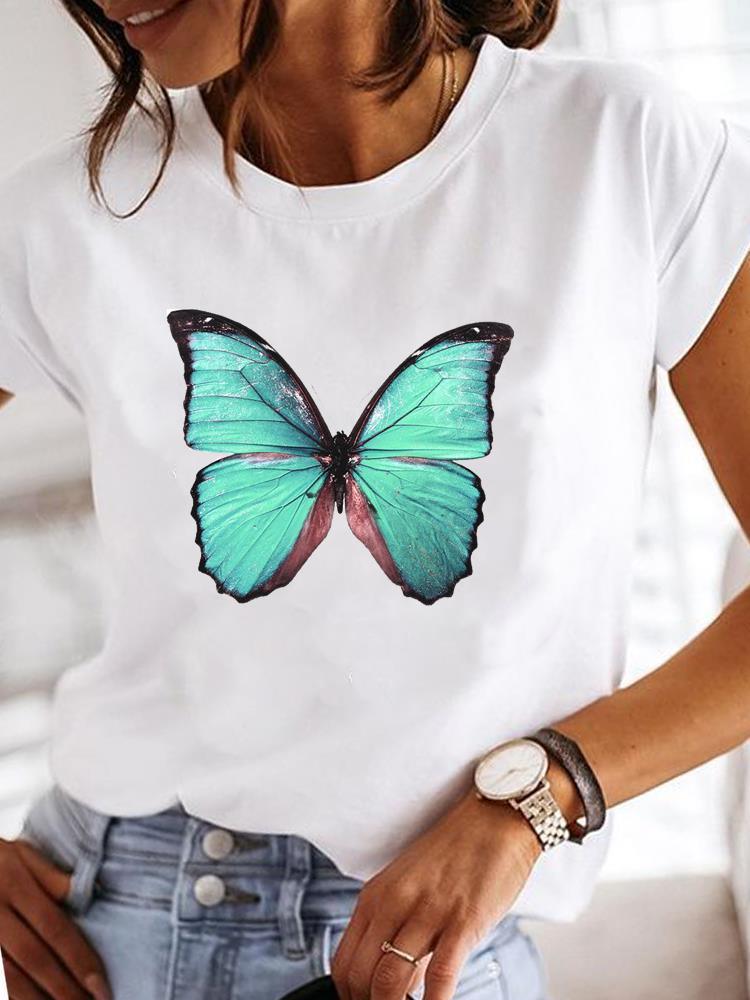 Women's Loose 3D Pattern T-shirt - Hipster Collections