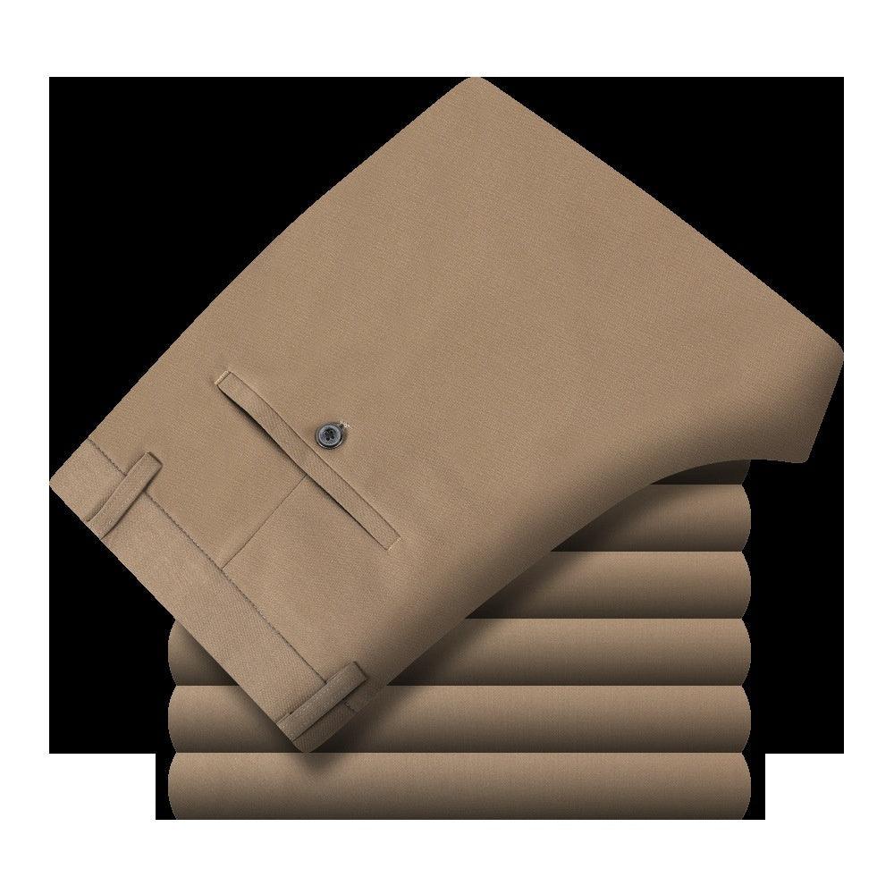 Straight Business Casual Men's Trousers Ice Silk - Hipster Collections