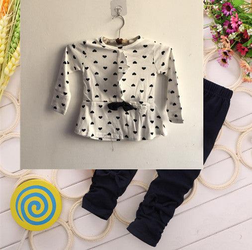 Love bow girl set - Hipster Collections