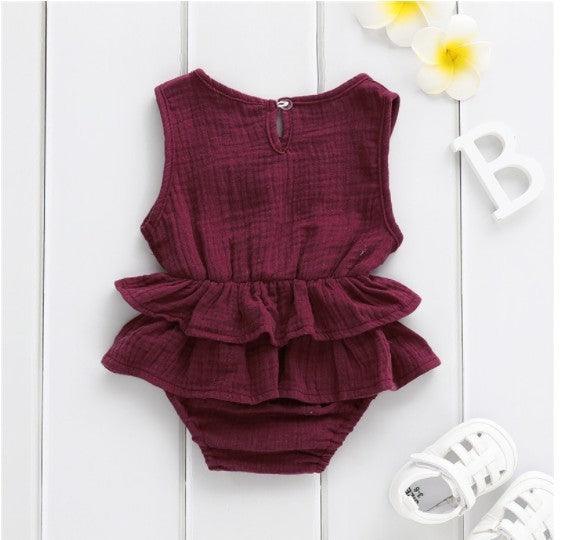 Baby children's clothing striped sleeveless girl pettiskirt - Hipster Collections