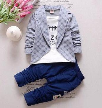 Toddler baby clothes children suit 0-3 years old suit + pants children's sportswear boys girls children's clothing brand - Hipster Collections