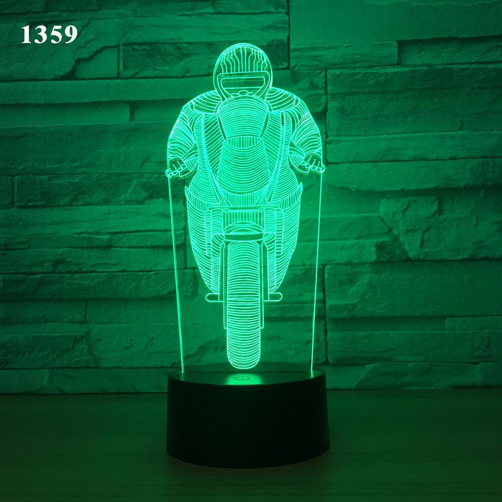Motorcycle LED Desk Lamp - Hipster Collections