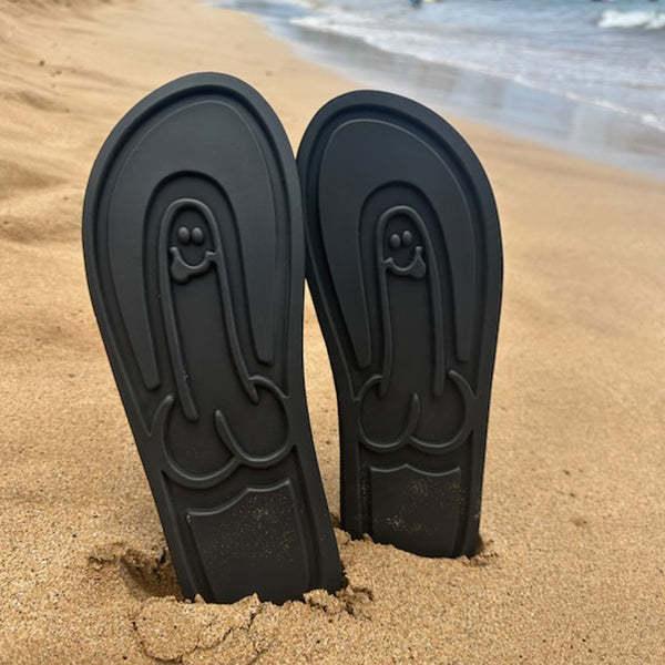 Men's Thick-soled Flip-flops Non-slip Fashion Beach Shoes - Hipster Collections