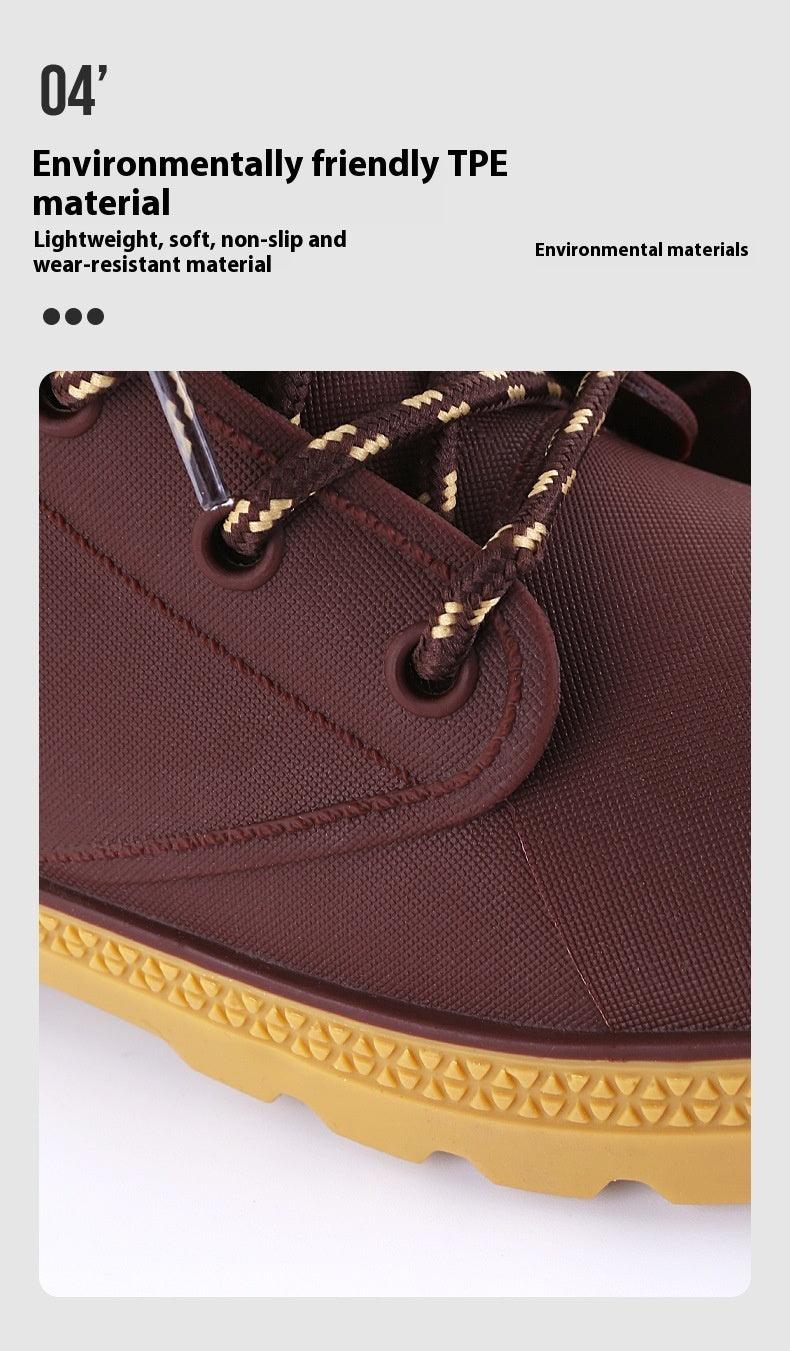 Rain Waterproof Rubber Short Boots - Hipster Collections