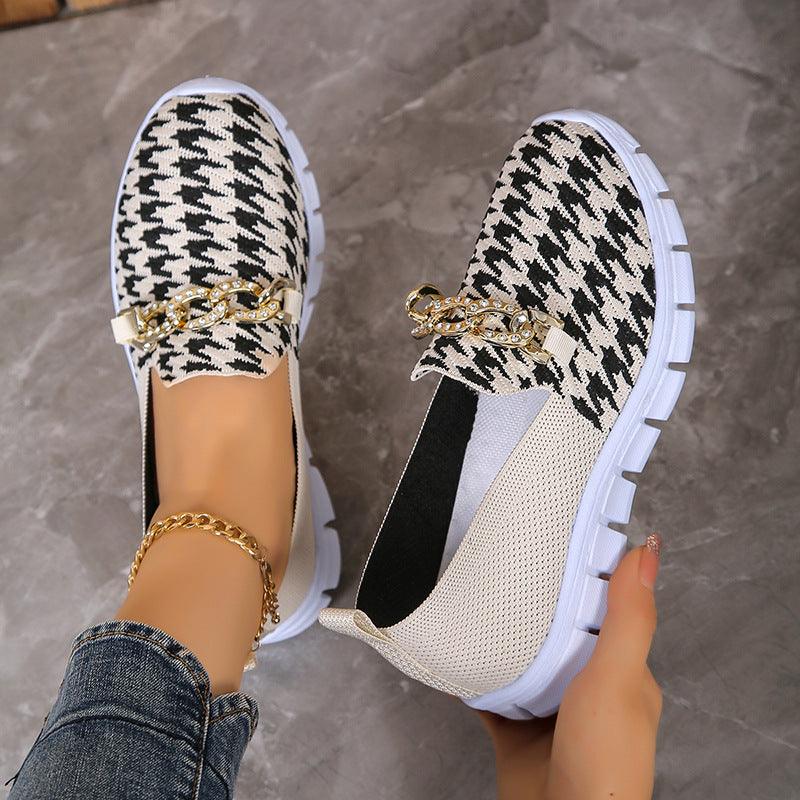 Walking Flat Shoes for Women with Breathable Loafers - Hipster Collections