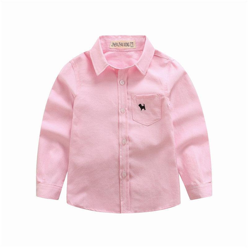 Children's Shirts Boys' Long-sleeved Shirts - Hipster Collections