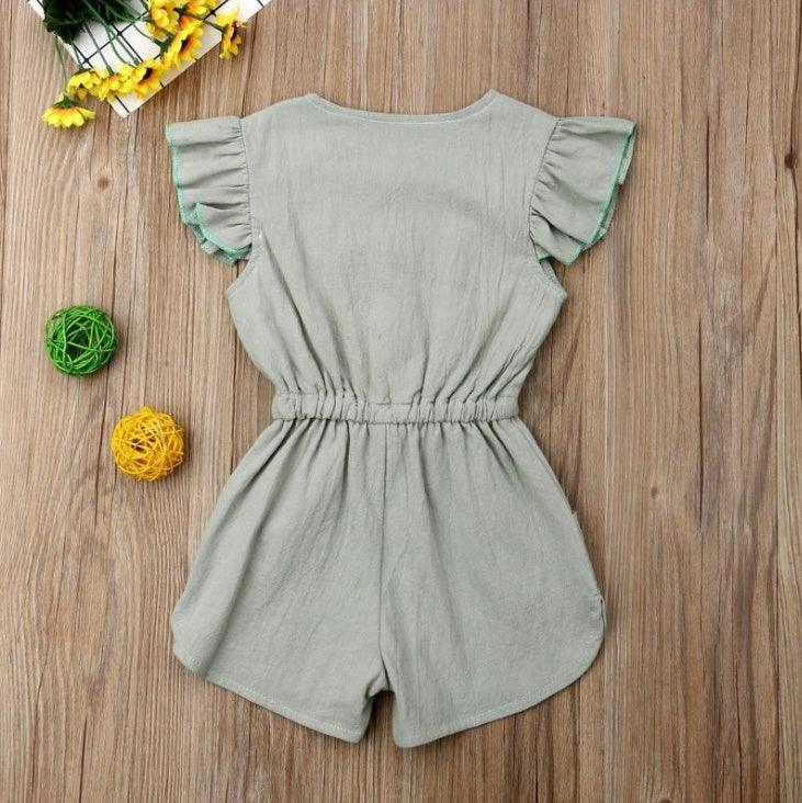 Toddler Girl Clothes Kids Baby Girls Summer Ruffles Sleeve - Hipster Collections