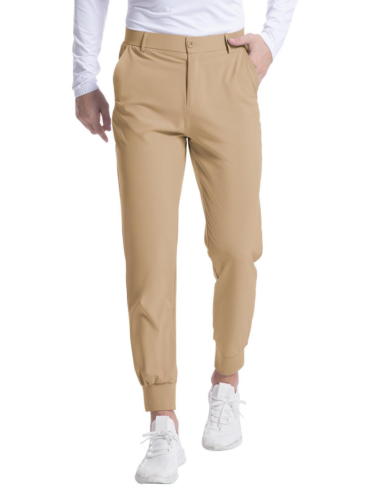 New Men's Stretch Golf Jogging Pocket Slim Trousers - Hipster Collections