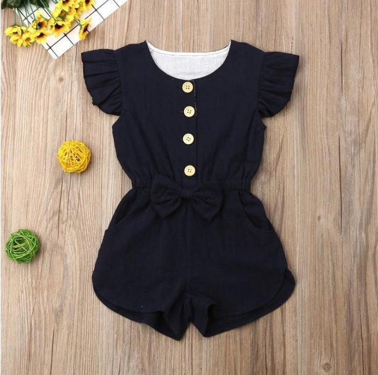 Toddler Girl Clothes Kids Baby Girls Summer Ruffles Sleeve - Hipster Collections