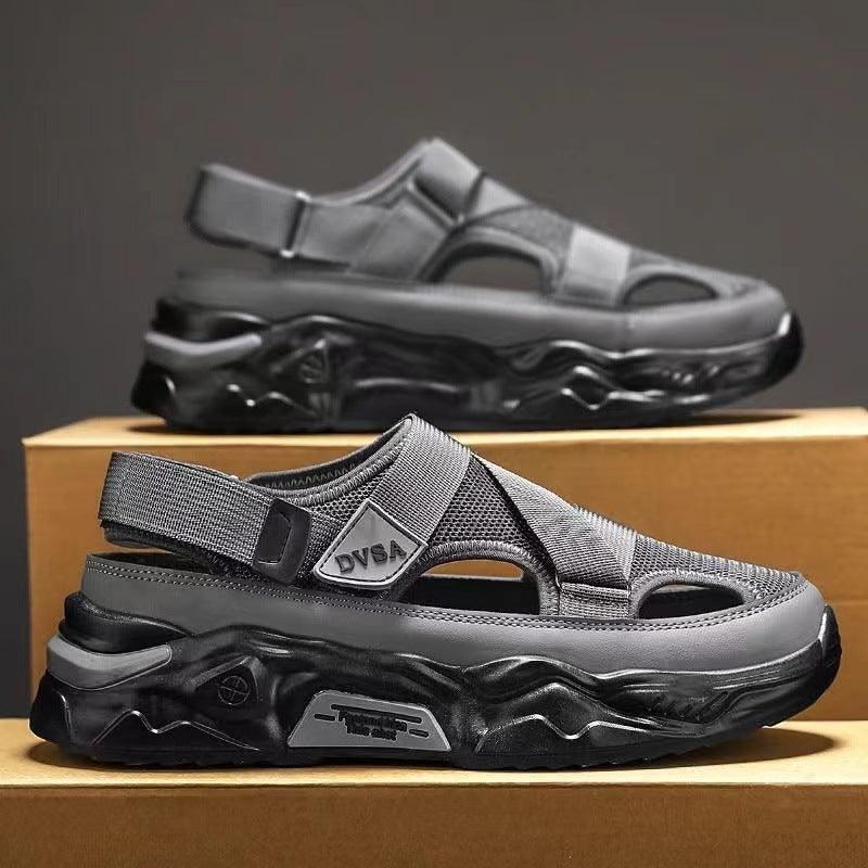 Men's Summer Platform Lightweight Non-slip Breathable Mesh Sandals - Hipster Collections