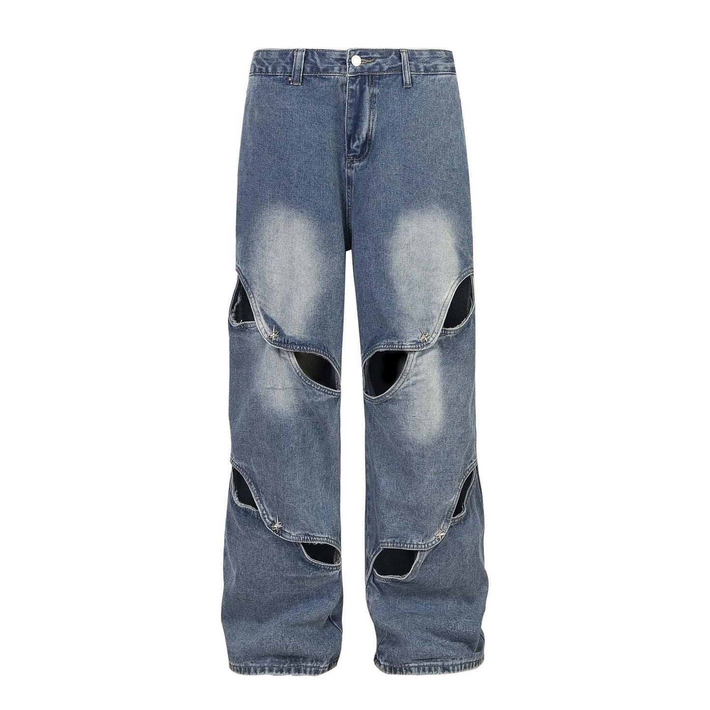 Same Style Fashion Brand Loose Wide-leg Straight Pants - Hipster Collections
