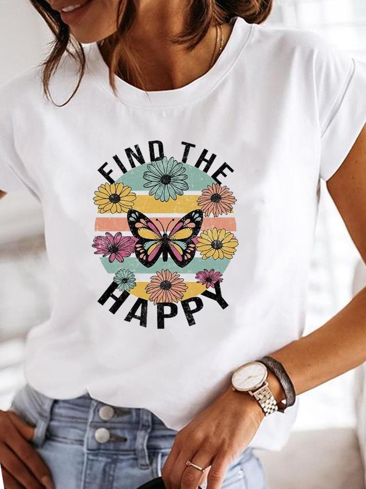 Women's Loose 3D Pattern T-shirt - Hipster Collections