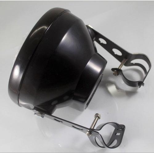Motorcycle Headlight Turn Signal Indicator Blinker Light With Bracket Headlamp For Cafe Racer - Hipster Collections