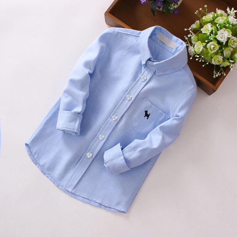 Children's Shirts Boys' Long-sleeved Shirts - Hipster Collections