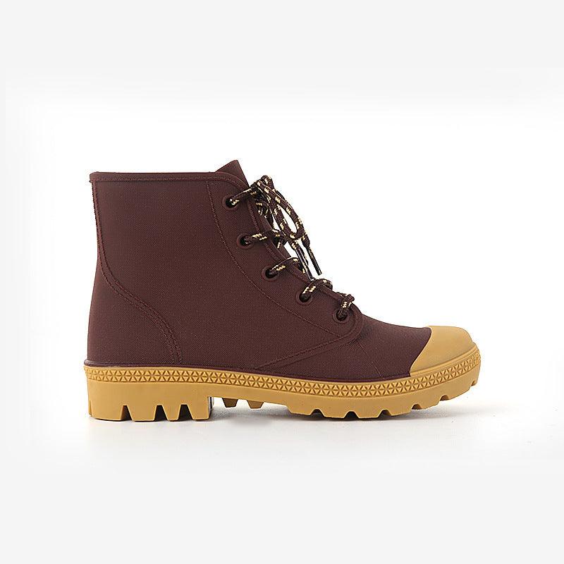 Rain Waterproof Rubber Short Boots - Hipster Collections