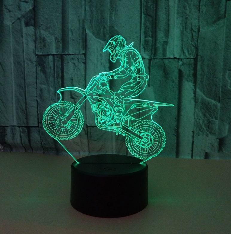 New Style Motorcycle 3D Lamp - Hipster Collections