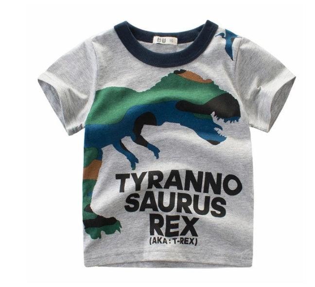 Children's Wear Summer New Korean Children's Boys Cotton T-shirt Men's Treasure In Children's Short Sleeves - Hipster Collections
