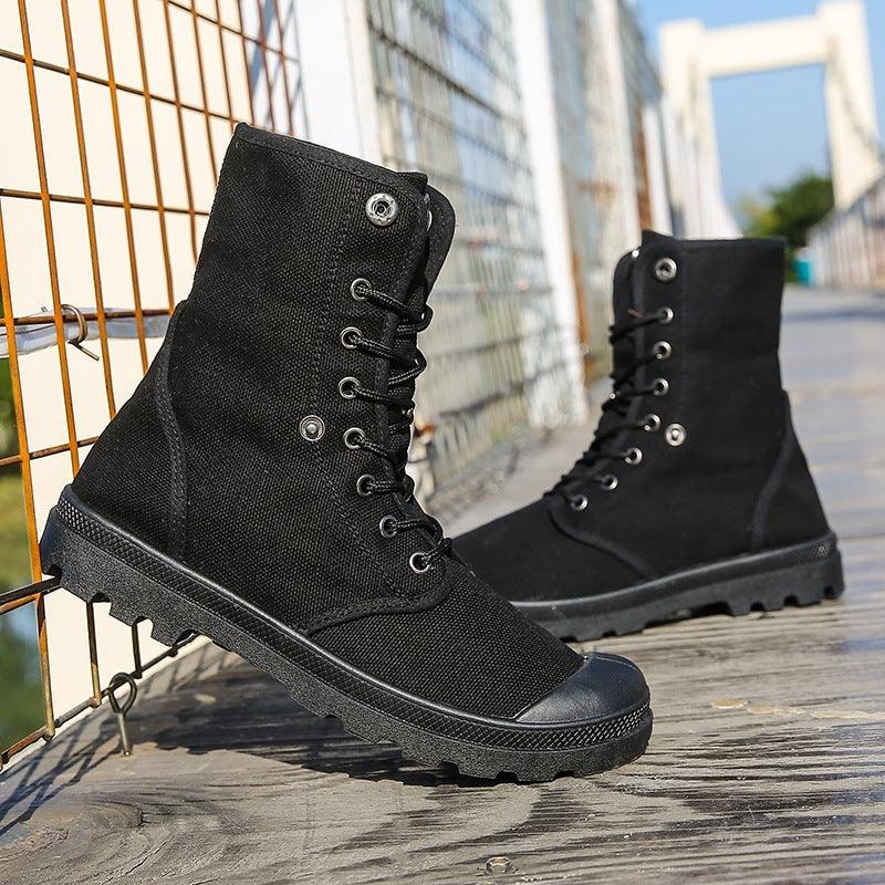 Platform High-top Canvas Flanging Martin Fashionable Sports Shoes - Hipster Collections
