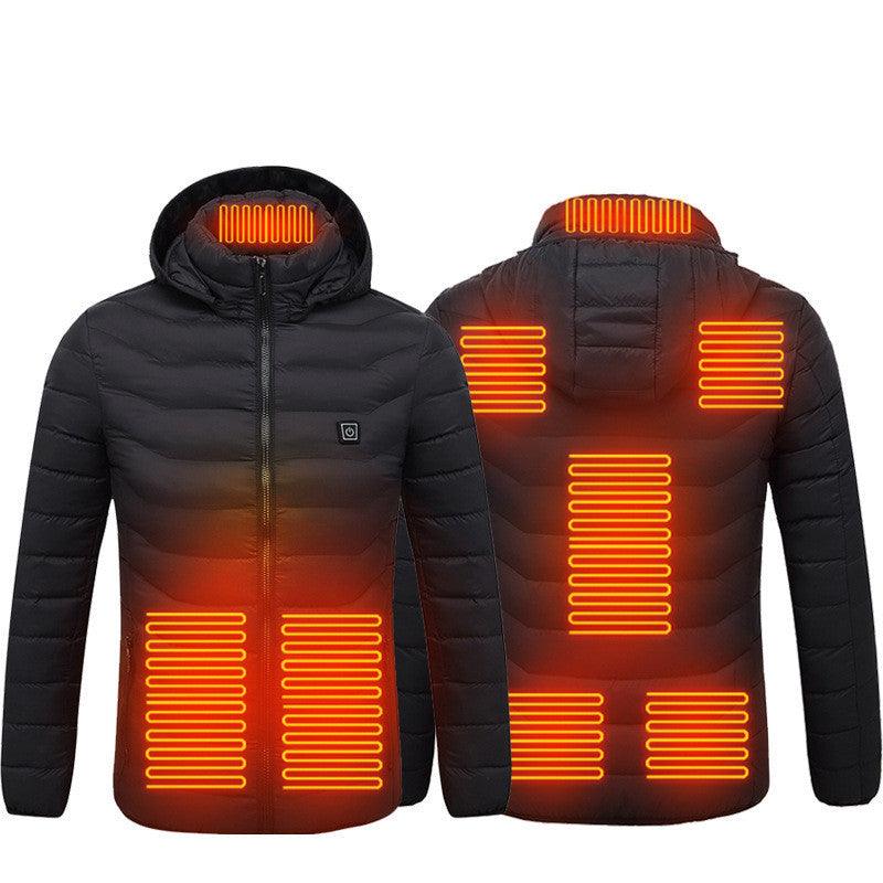 Heated Puffer Jacket - Hipster Collections