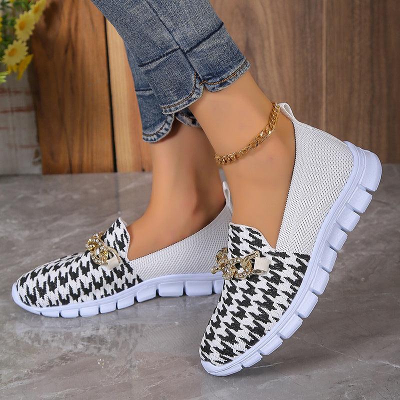 Walking Flat Shoes for Women with Breathable Loafers - Hipster Collections