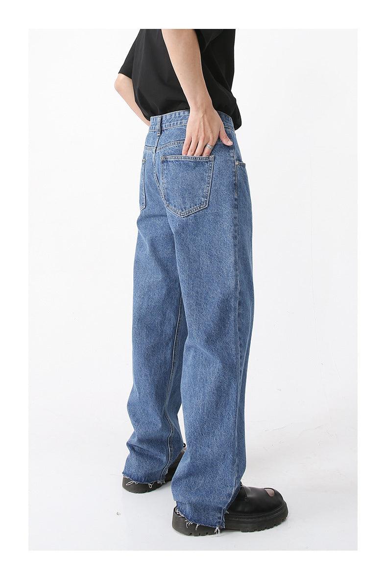 Simple Retro Casual Jeans Irregular - Hipster Collections