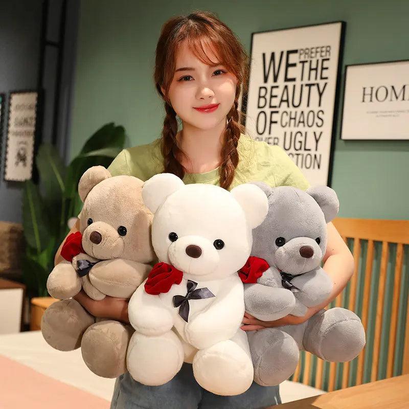 Teddy Bear Plush Pillow Stuffed Soft Animal Dolls - Hipster Collections