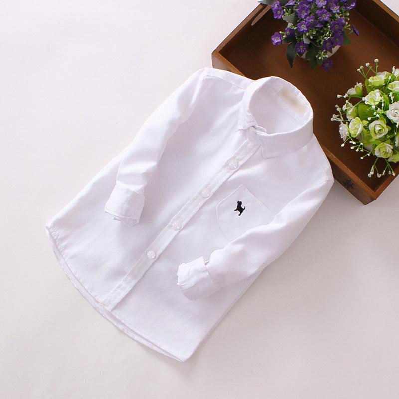 Children's Shirts Boys' Long-sleeved Shirts - Hipster Collections