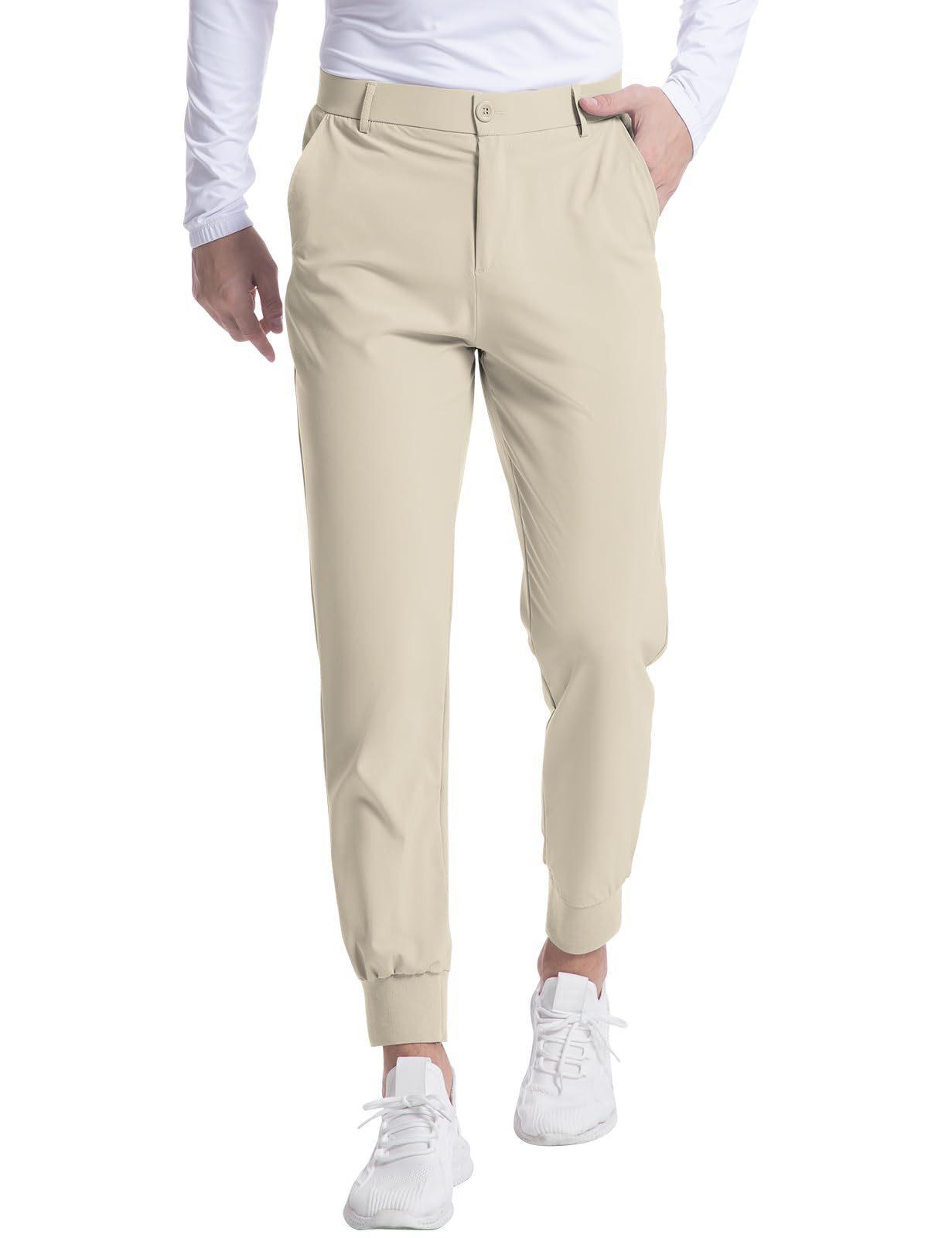 New Men's Stretch Golf Jogging Pocket Slim Trousers - Hipster Collections