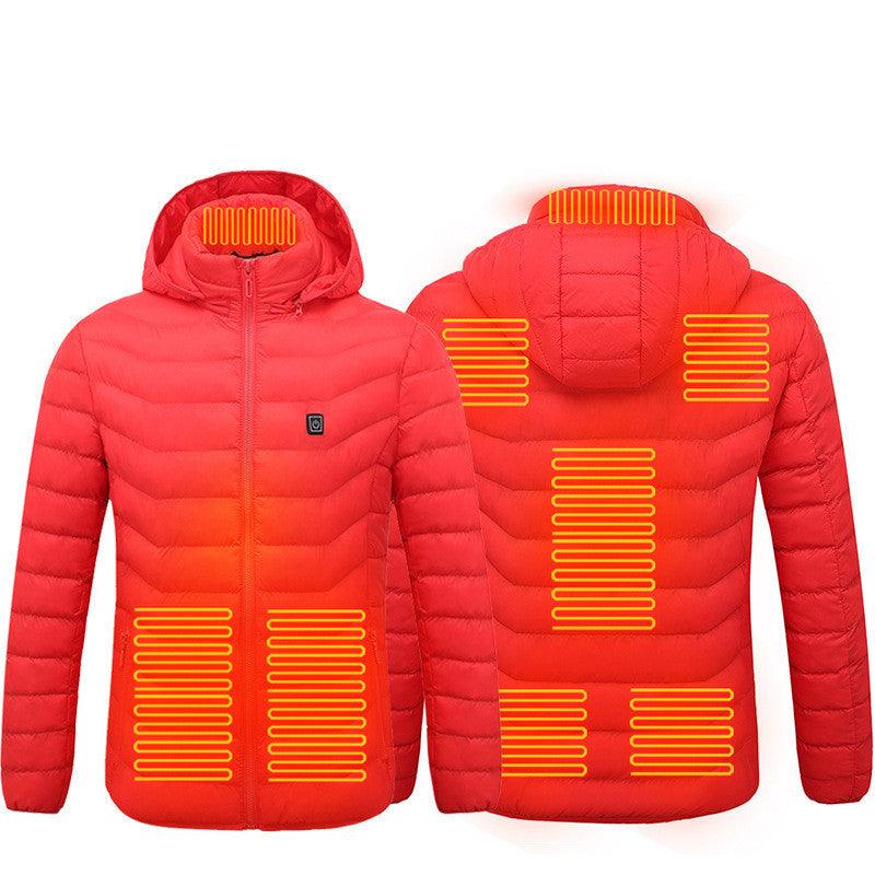 Heated Puffer Jacket - Hipster Collections