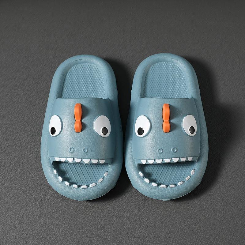Unisex Shark Slippers For Kids Toddler Non Slip Children Shower Shoes - Hipster Collections