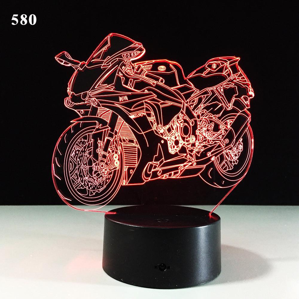 Motorcycle LED Desk Lamp - Hipster Collections