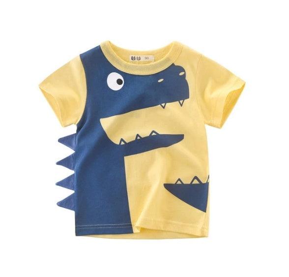 Children's Wear Summer New Korean Children's Boys Cotton T-shirt Men's Treasure In Children's Short Sleeves - Hipster Collections