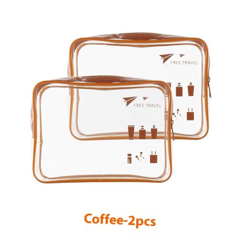 Multi-functional Transparent Travel Waterproof Portable Aviation Plastic Bag - Hipster Collections