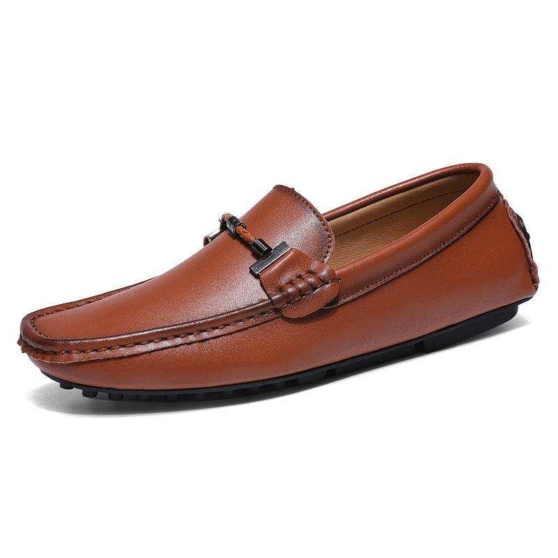 Men's Plus Size British Fashion Casual Leather Shoes - Hipster Collections
