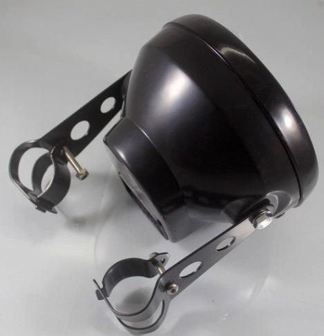 Motorcycle Headlight Turn Signal Indicator Blinker Light With Bracket Headlamp For Cafe Racer - Hipster Collections