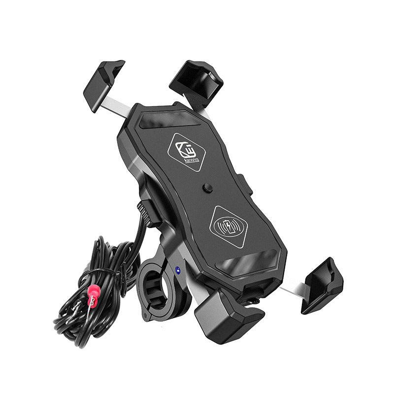 Motorcycle 15W Wireless Charging Mobile Phone Holder - Hipster Collections