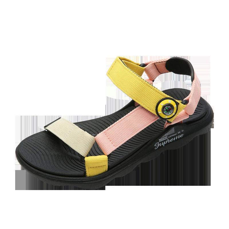 Candy Color Kids Webbing Beach Sandals - Hipster Collections