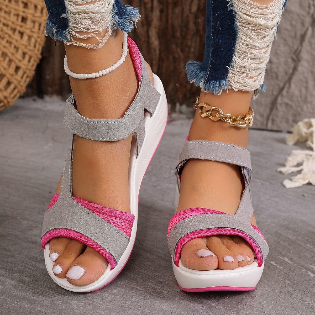 Velcro-design Sports Sandals For Women - Hipster Collections