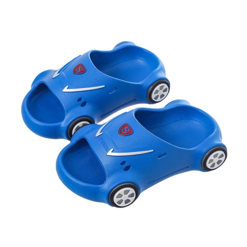 Unisex Kids Glowing Slippers Cartoon Car Sandals - Hipster Collections