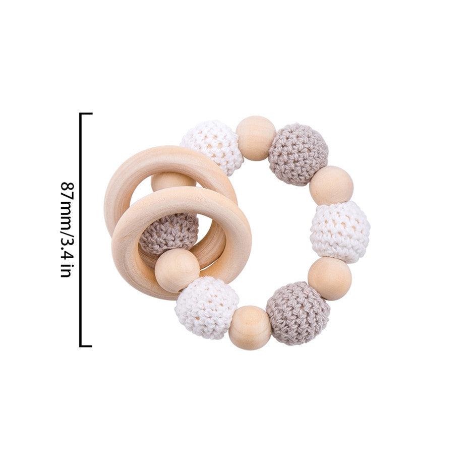 Baby Teethering Safety Wooden Toy - Hipster Collections