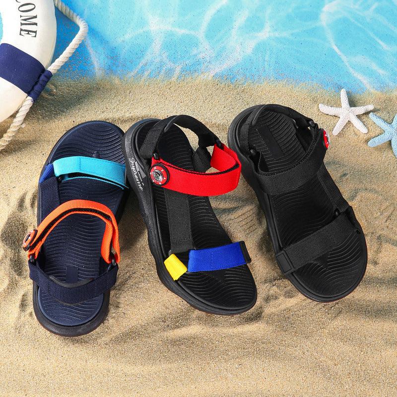 Candy Color Kids Webbing Beach Sandals - Hipster Collections