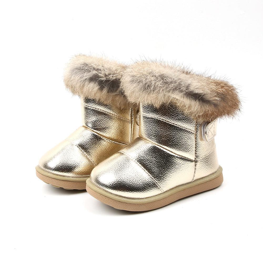 Winter New Style Little Girl Fashionable Snow Boots - Hipster Collections