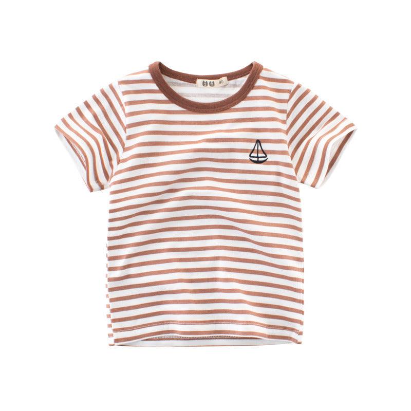 Boys' Cotton Kids Striped T-Shirt - Hipster Collections