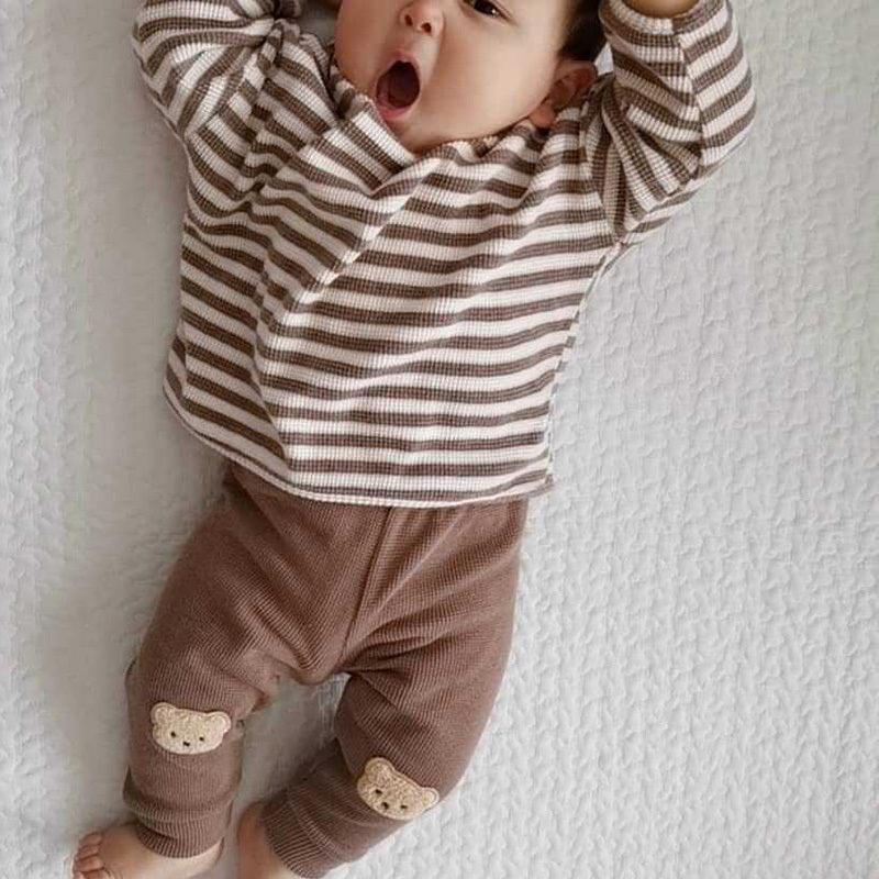 Cute And Comfortable Striped Top For Babies - Hipster Collections