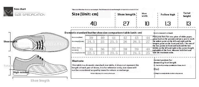 Breathable All-match Work Shoes Men's Leather Soft Bottom Casual Shoes - Hipster Collections