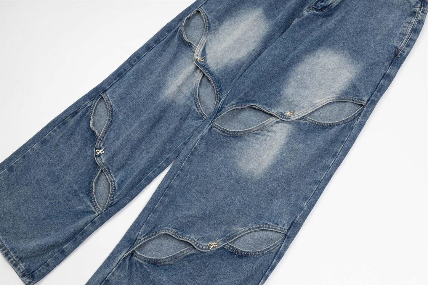 Same Style Fashion Brand Loose Wide-leg Straight Pants - Hipster Collections